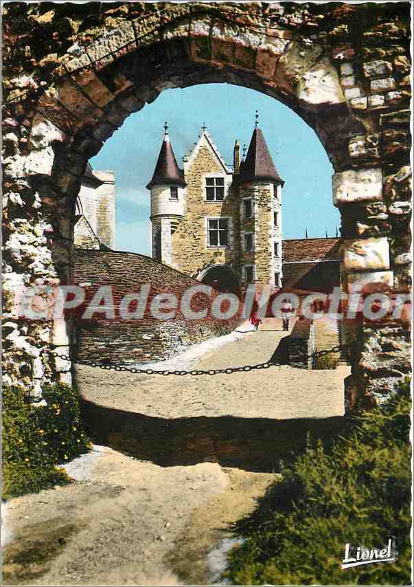 CPSM Angers (Maine et Loire) Le chatelet a l'interieur du chateau