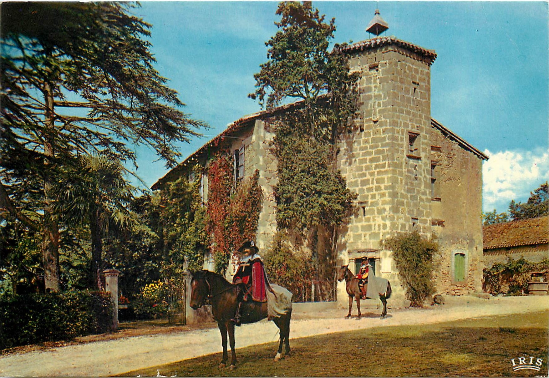 Château de Laplagne — berceau de la famille de Batz d'Artagnan — éditeur IRIS