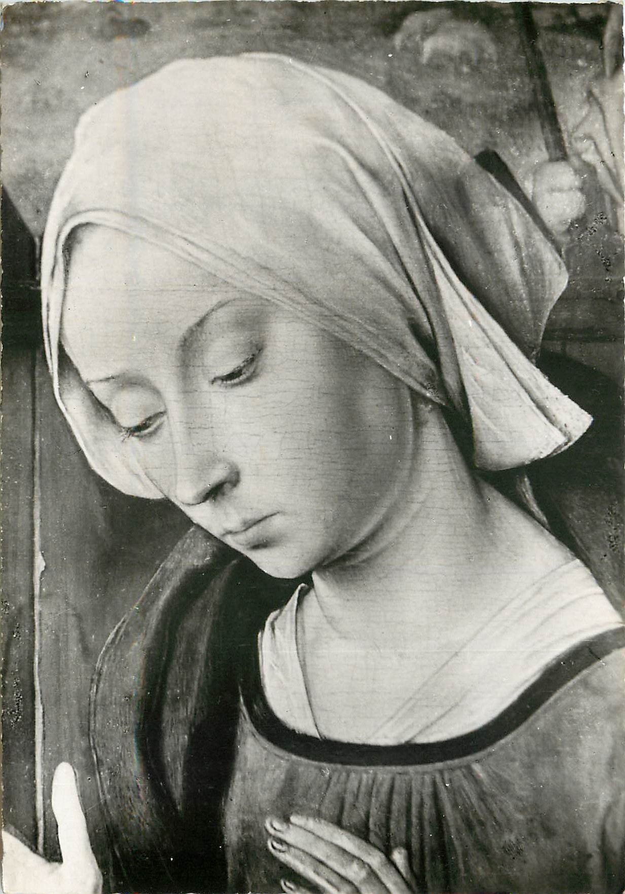 Tête de la Vierge — Musée Rolin — Autun