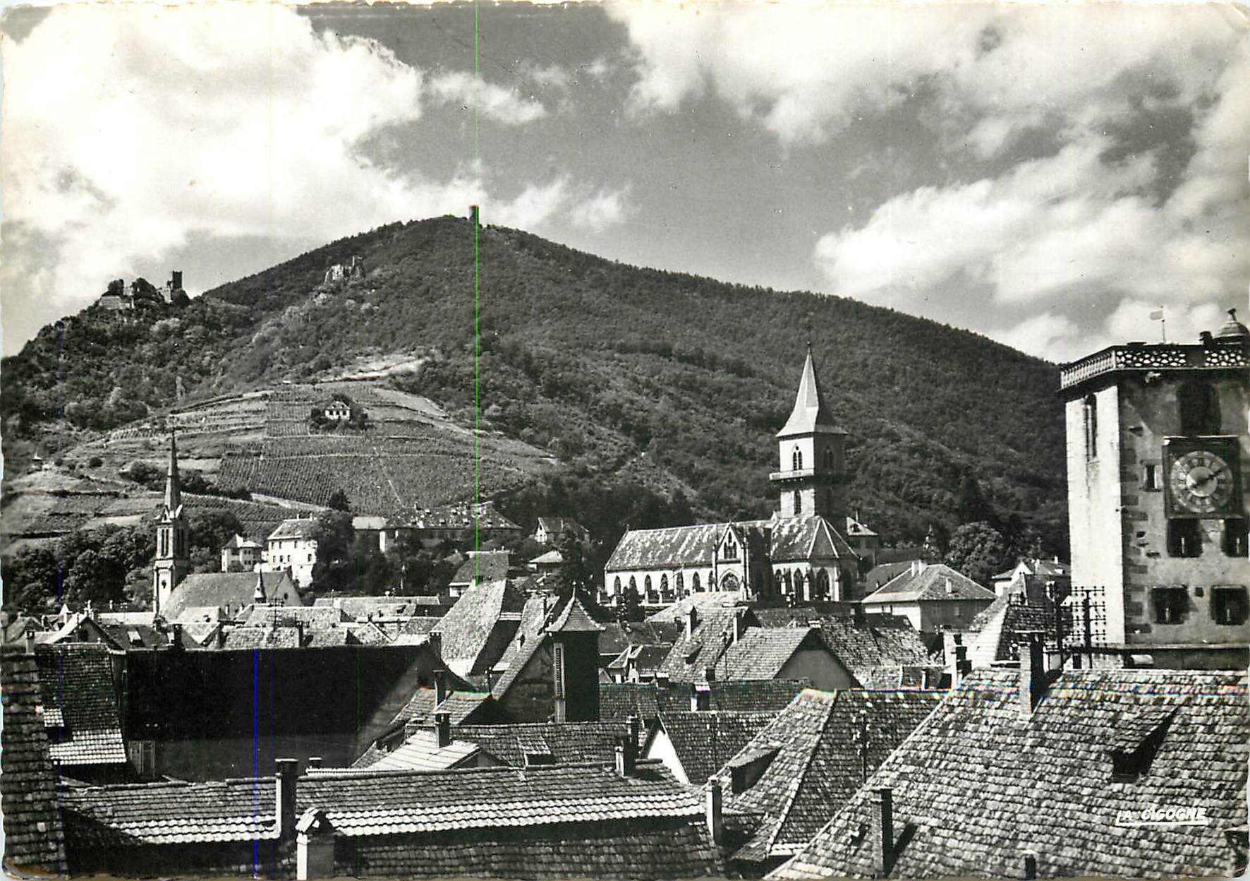 Riquewihr — Vue sur les 3 châteaux — Éditions de Hauguenau
