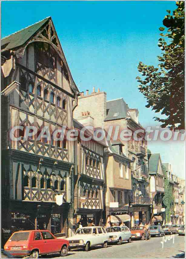 Guingamp — Place du Centre, Maisons du Moyen-Âge — Éditions d'Art Yvon, Paris