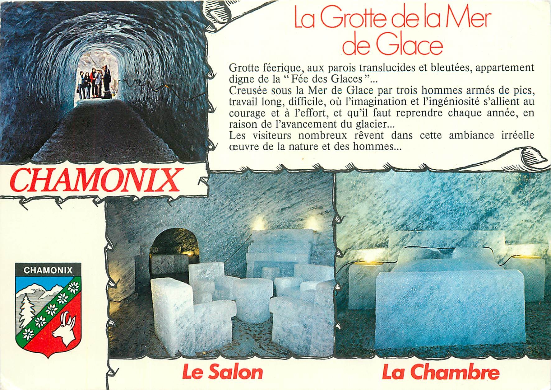 La Grotte de la Mer de Glace — Chamonix — Éditions SECA