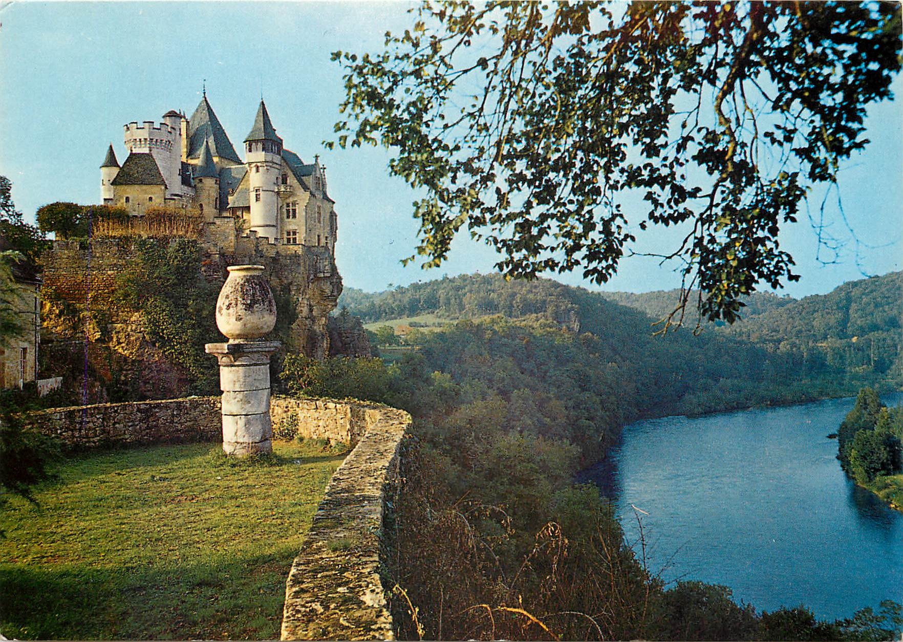 Château de Montfort — Vallée de la Dordogne — Imprimerie MAISON (71, S.&L.)