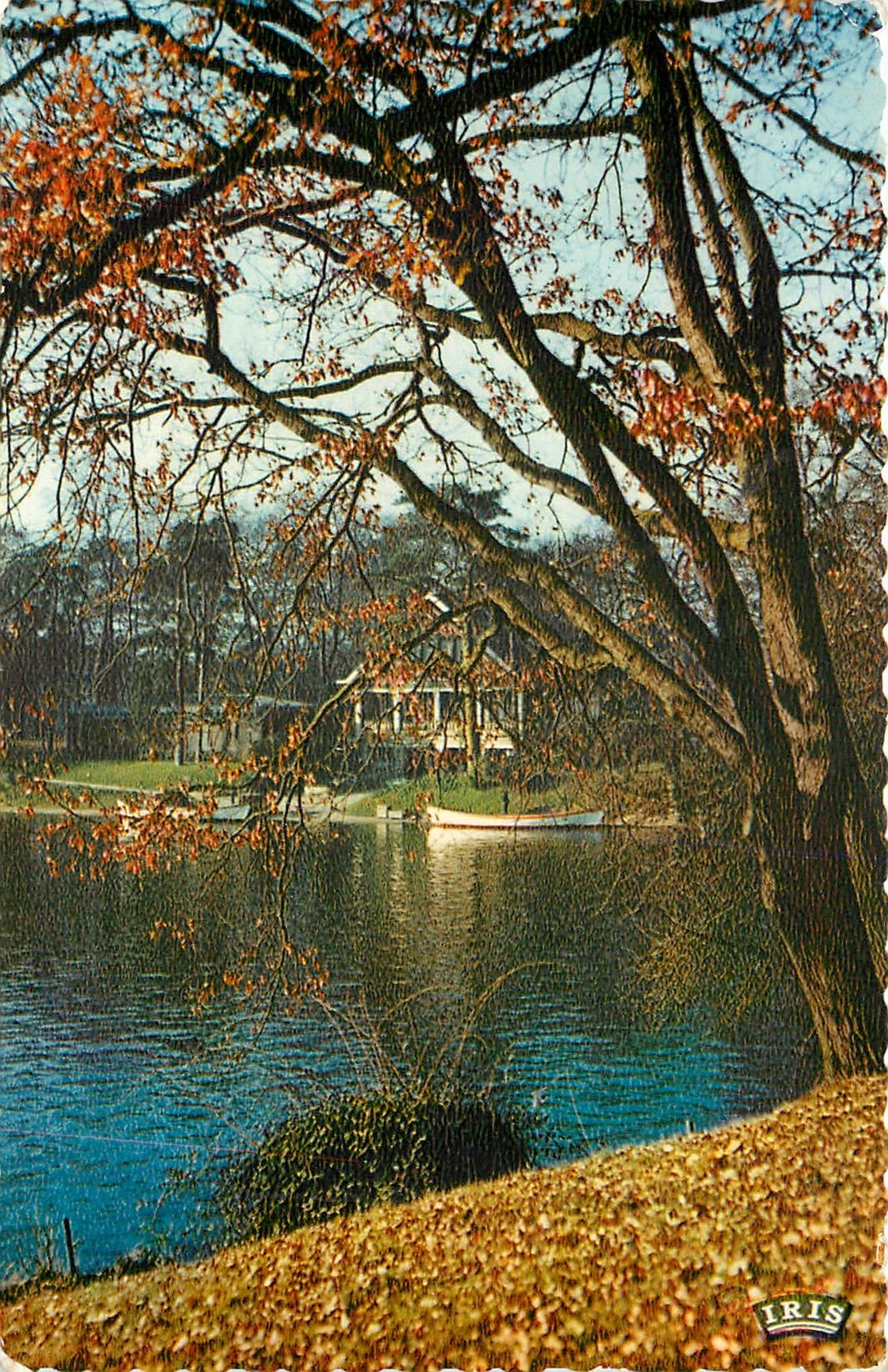 Paysage d'Automne au bord du Lac — Le Bois de Boulogne — Éditions IRIS