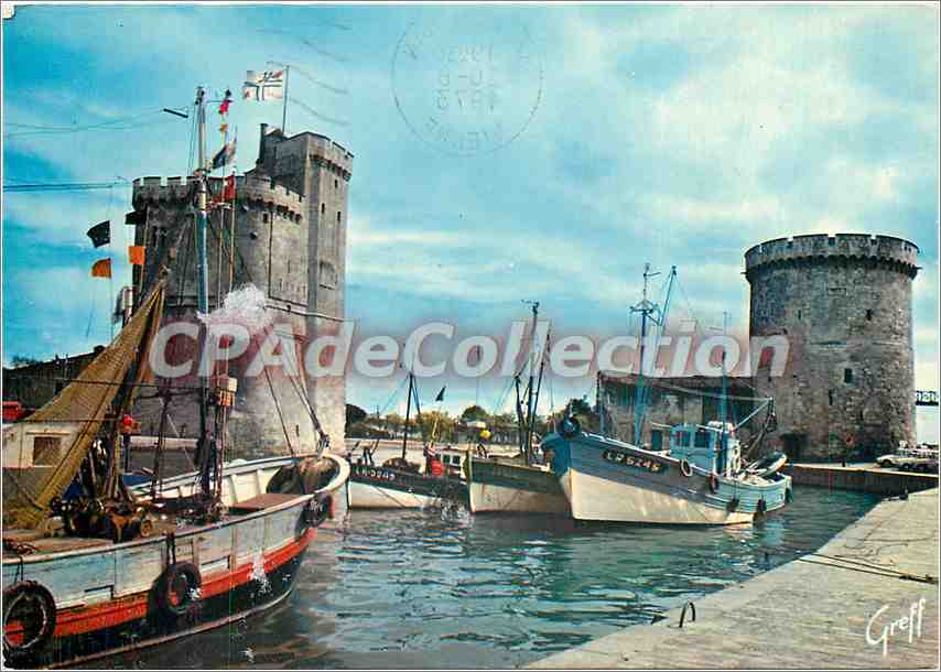 Port de La Rochelle — Tour de la Chaîne et Tour Nicolas — Éditions Gréff
