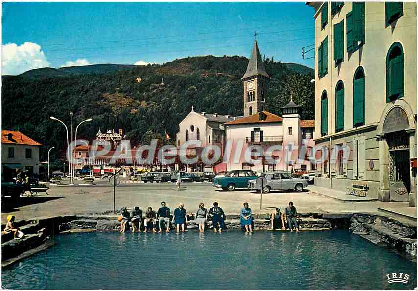 Ax-les-Thermes (Ariège) — Le bassin des Ladres (eaux sulfureuses) — IRIS