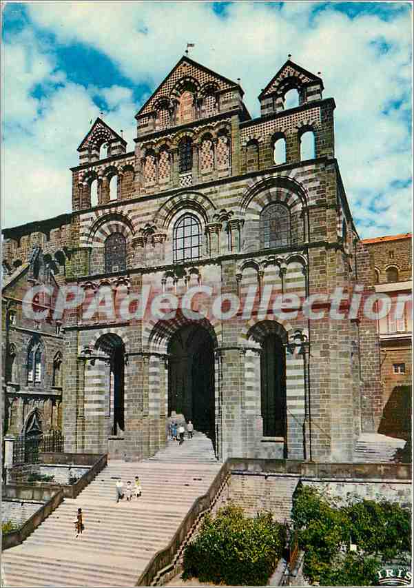 CPSM Le Puy en Velay La Cathedrale