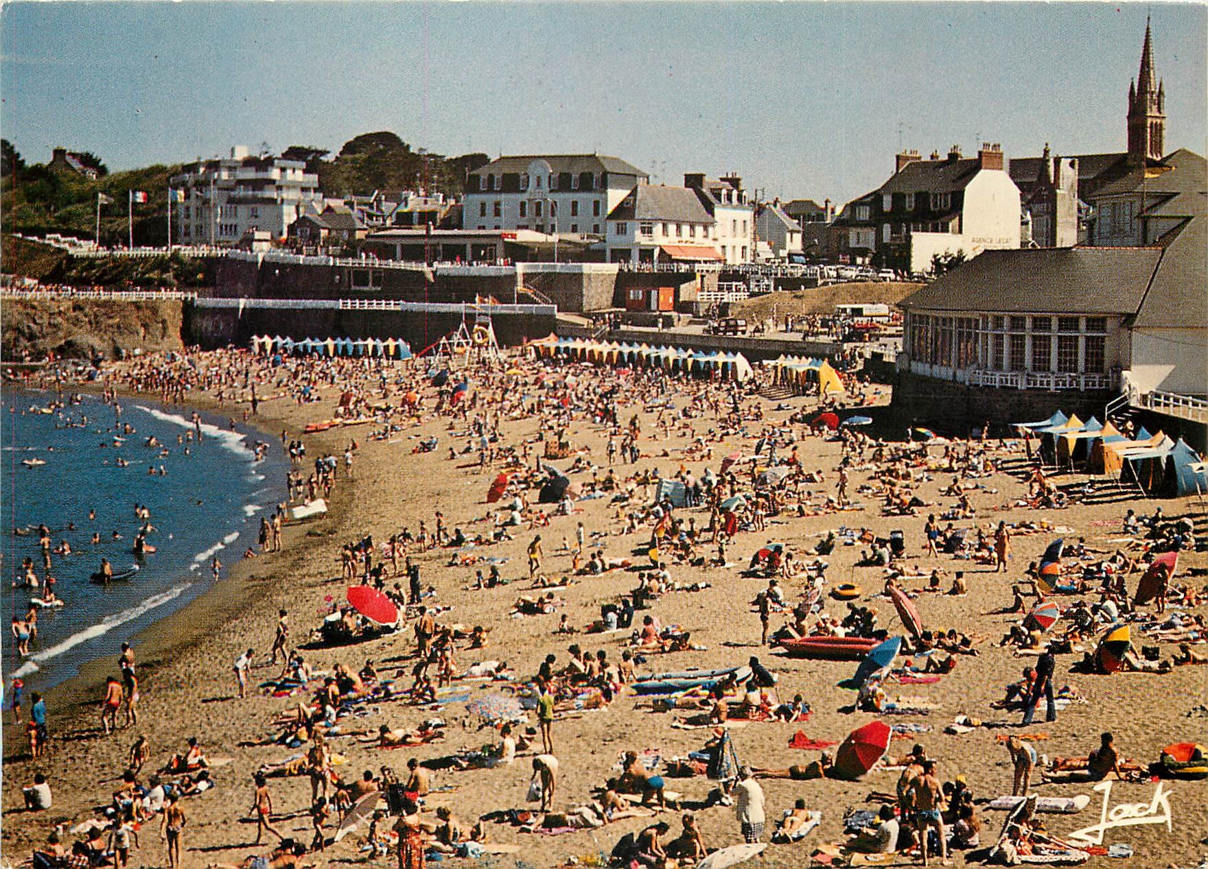 Saint-Pierre-sur-Mer — Strand und Casino — Farben der Bretagne