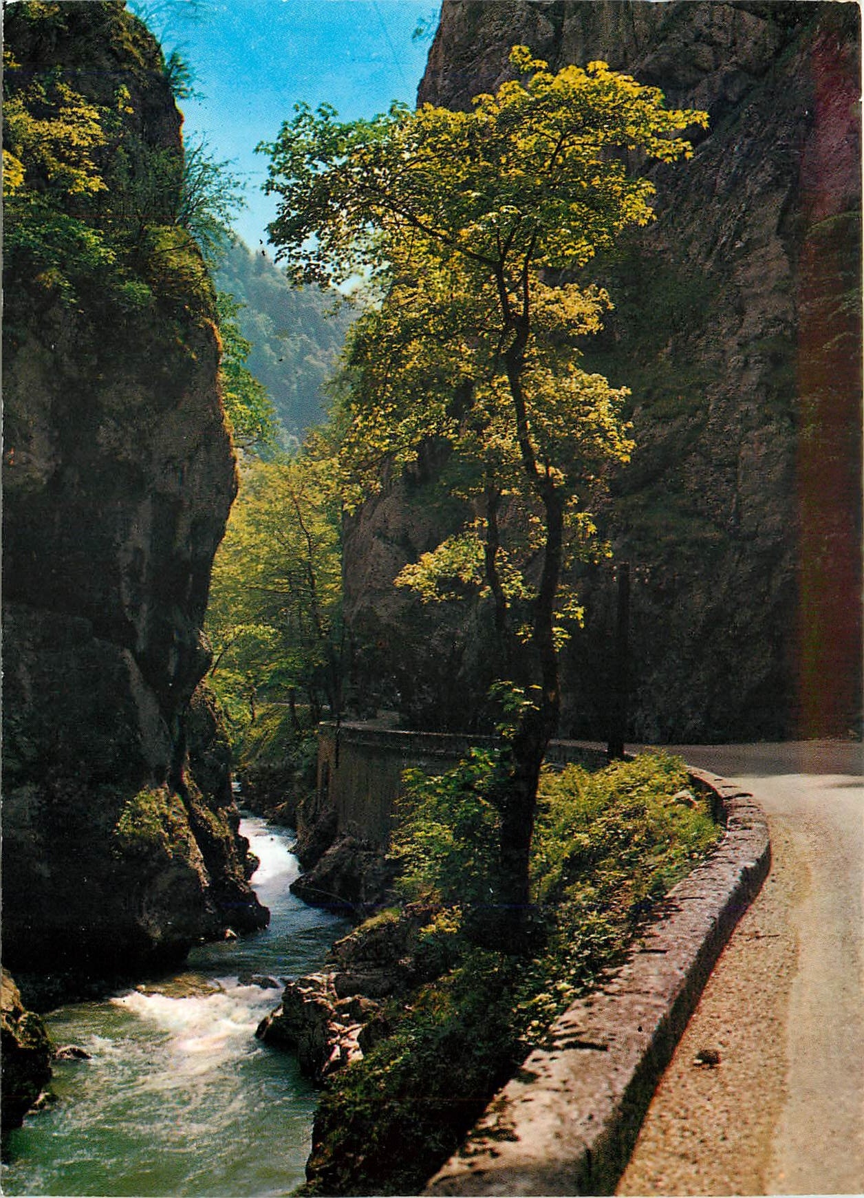 Die Gorges de la Bourne — Straße von Villard-de-Lans nach Pont-en-Royans — Verleger Villard de Lans, Nr. 38 C 9