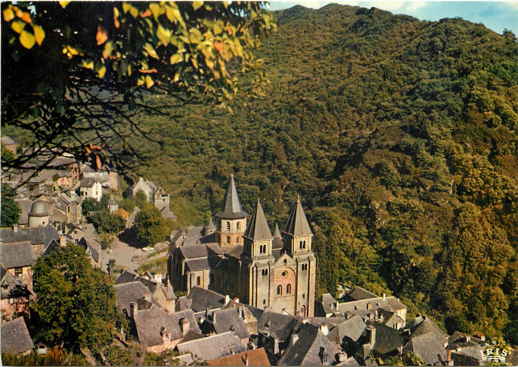 Conques-en-Rouergue — Vue générale — Éditeur: Diplôme de Mexichrome