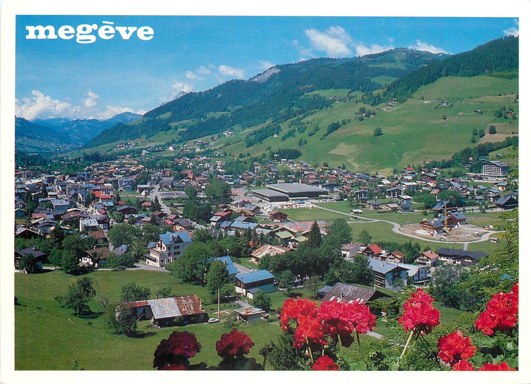 Megève — vue générale de la station — éditeur non identifié