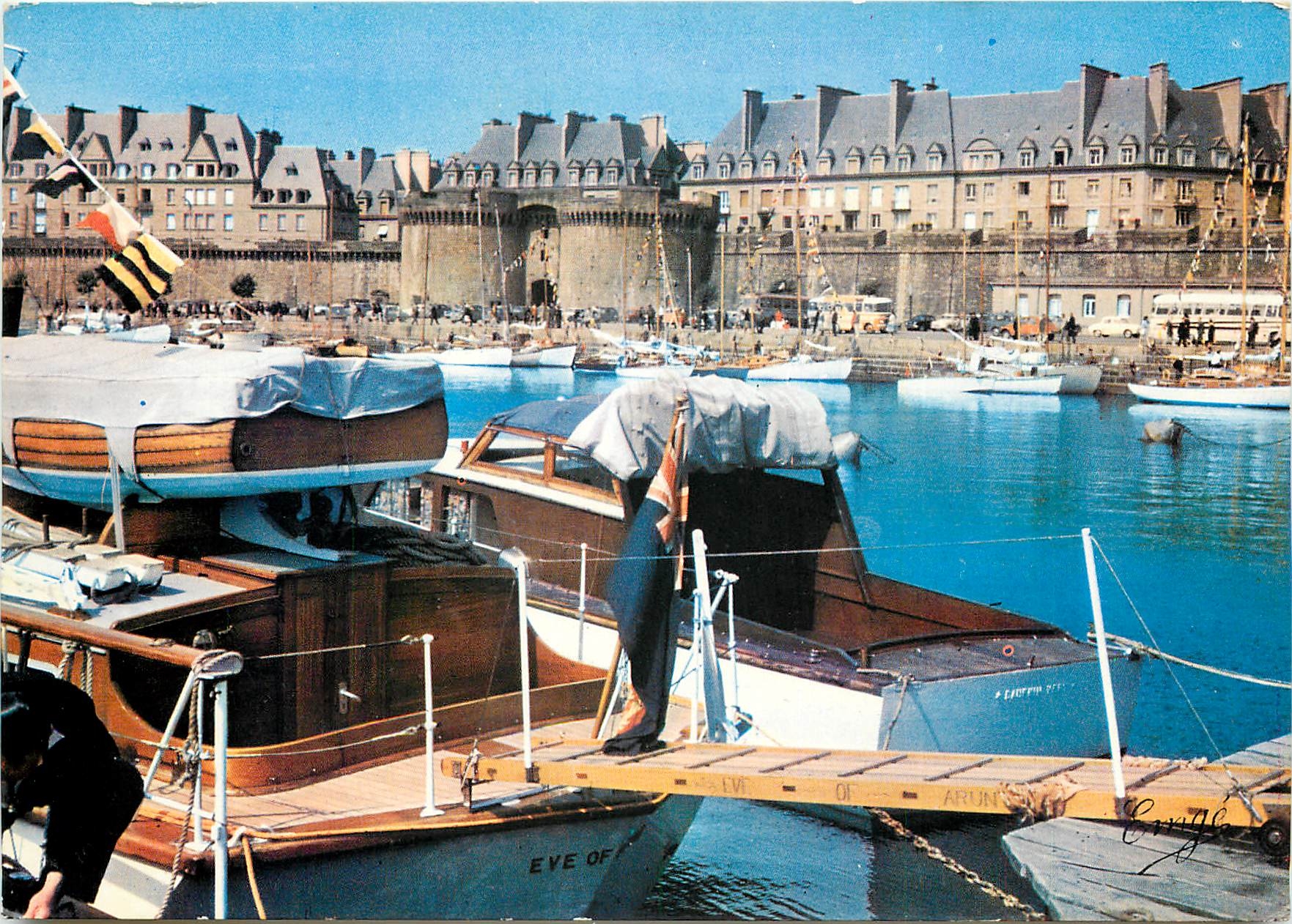 Saint-Malo — Port des Yachts — Éditions M. Guéneau, n°1516