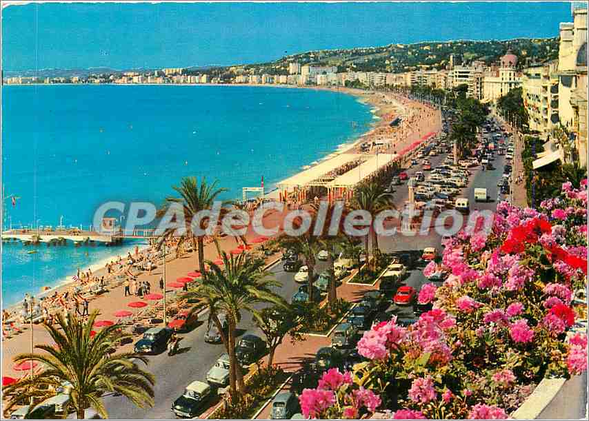 CPSM Nice Cote d'Azur French Riviera La Promenade des Anglais