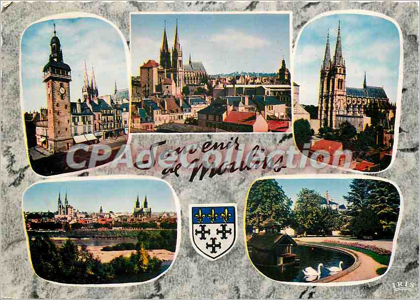 Moulins — Vue générale et l'Allier — IRIS