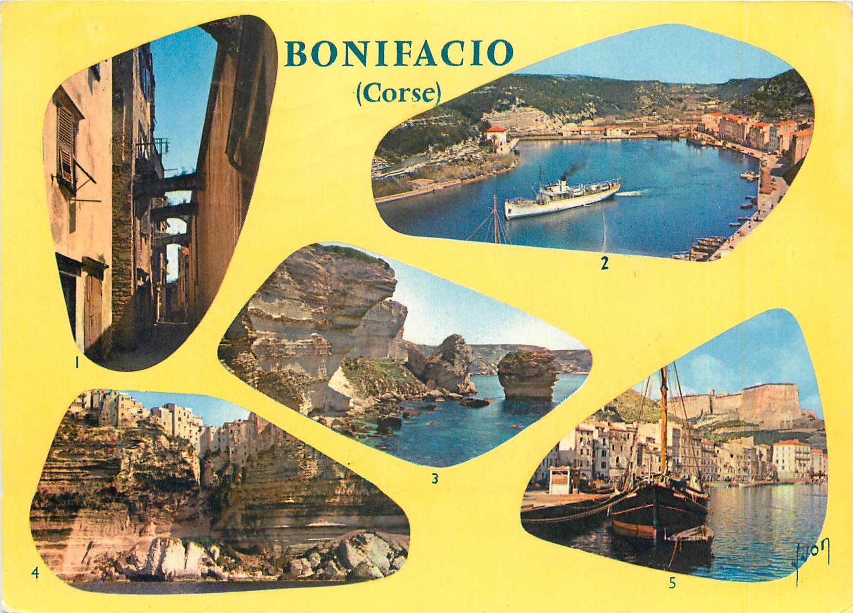 Bonifacio (Corse) — vue panoramique — Éditions Art 10