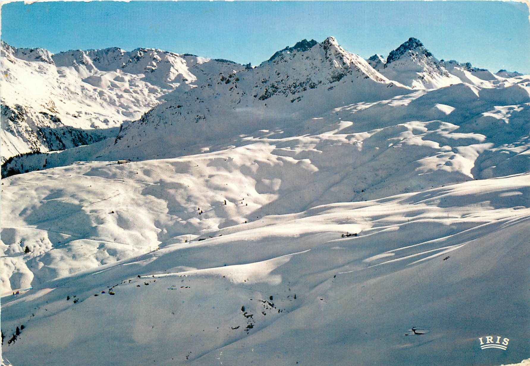Les Contamines-Montjoie — Les pistes de Roselette et des Tierces — IRIS