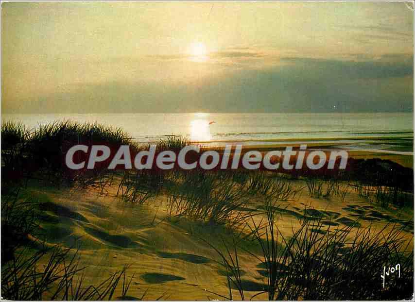 Côte d'Opale — Coucher de soleil sur la plage — Édition Jean-Jules, 6753