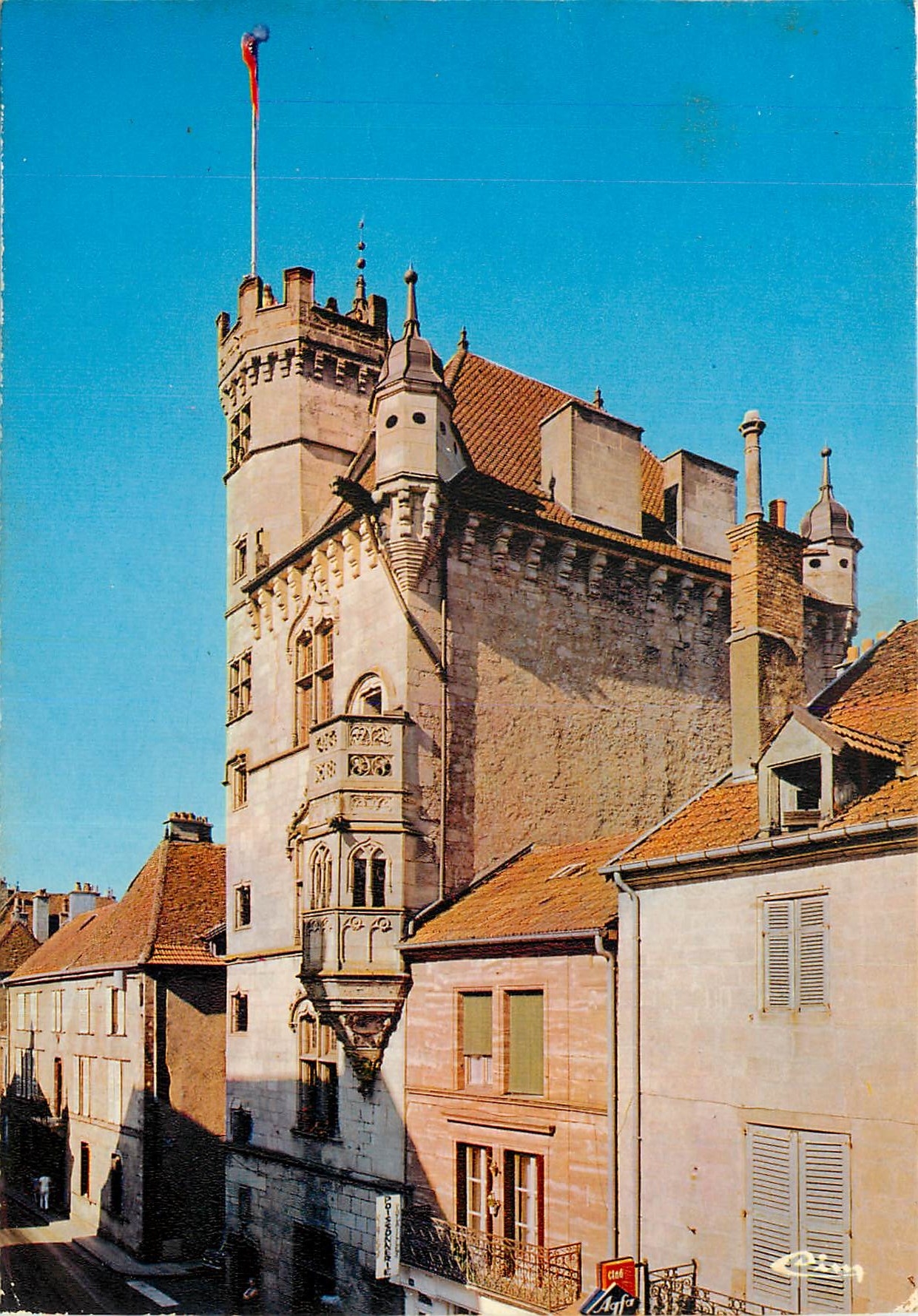 La tour des Échevins — Luxeuil-les-Bains (Haute-Saône) — Imprimeur Combier