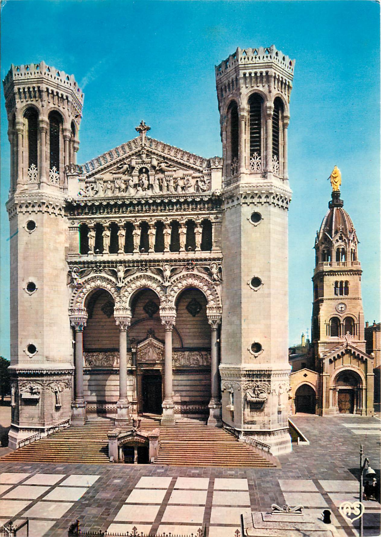 Basilique de Fourvière — Lyon — éditeur Couleurs Naturelles, n° 89