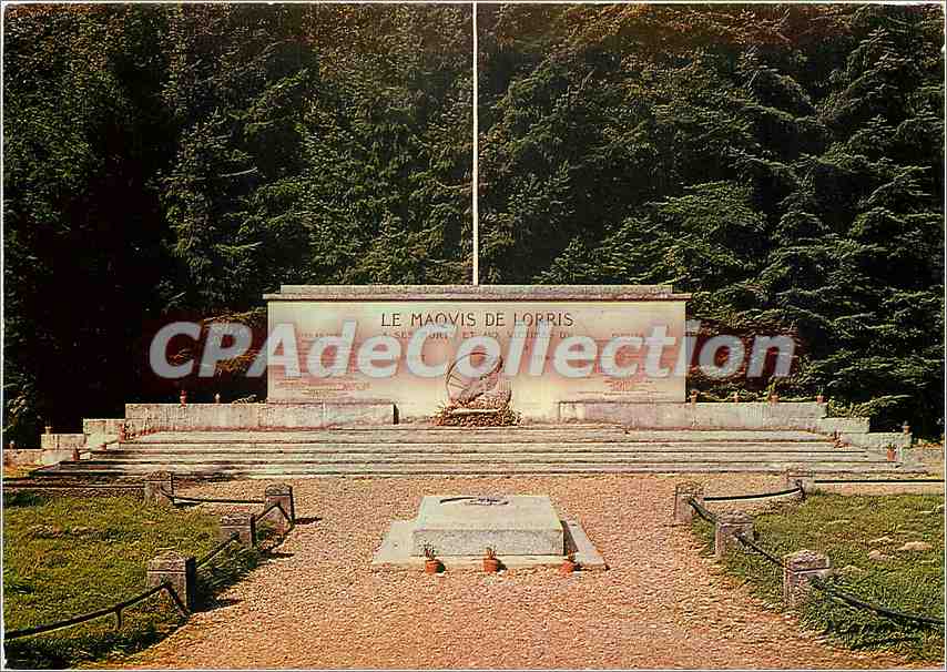 CPSM Monument de Maquis de Lorris Carrefour d'Orleans