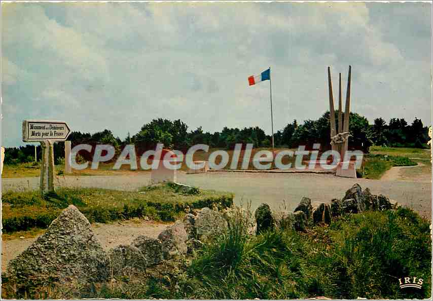 CPSM Ballon d'Alsace (alt 1242 m) Le Monument des Demineurs