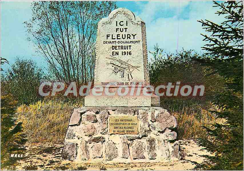 Monument commémoratif de Fleury — Devant-Douaumont — Touring Club de France