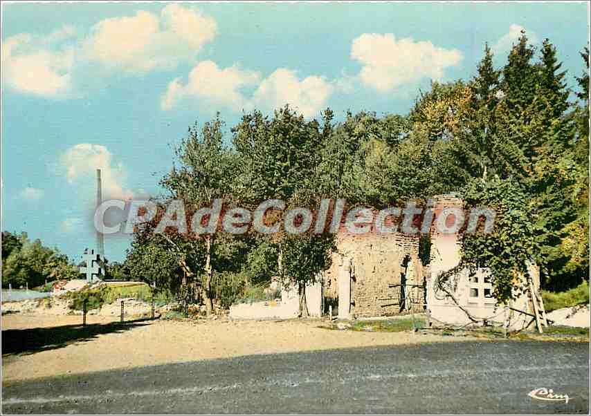 CPSM Ferme de Viombois Encenfiee par les Allemands le 4 sept 1944