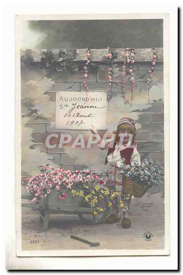 Fest der Heiligen Jeanne — 20. August 1907 — Saugerat Phot.
