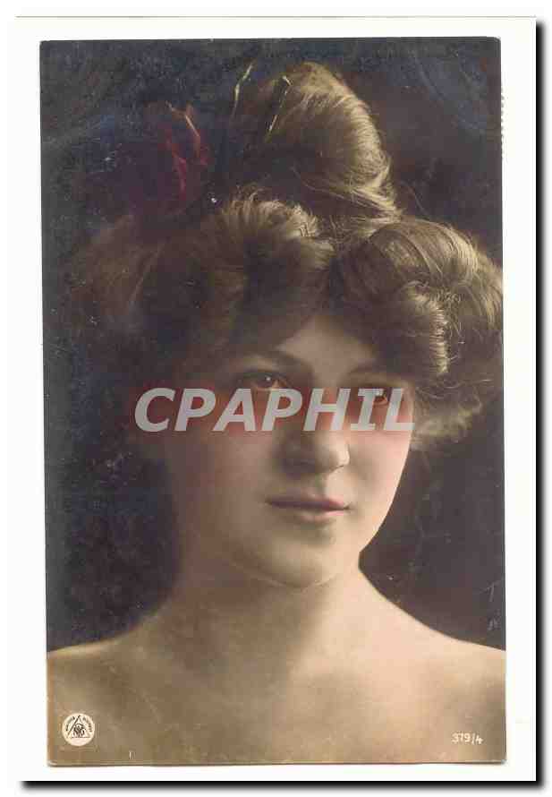 CPA fantaisie Femme