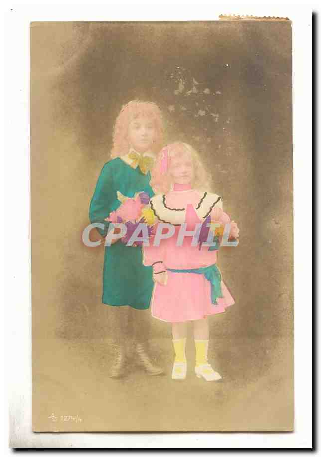 CPA Fantaisie Enfants