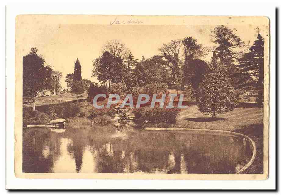 angers CPA La cascade du ajrdin des plantes