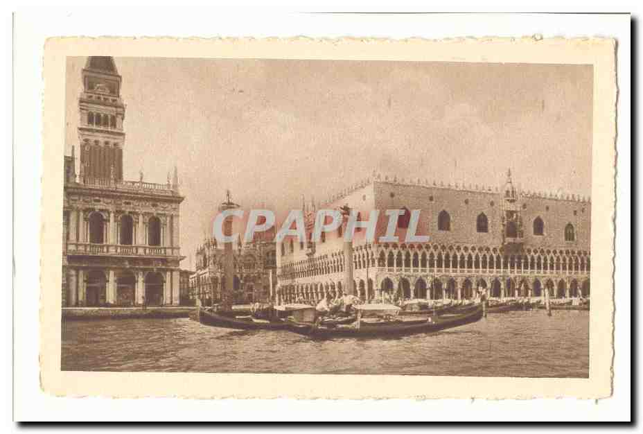 italie Italia Venezia CPA Palazzo Ducale visto dal mare
