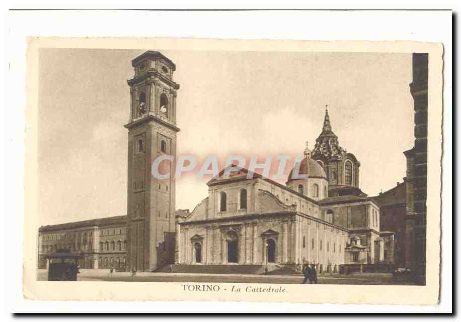 italie Italia torino CPA La cattedrale