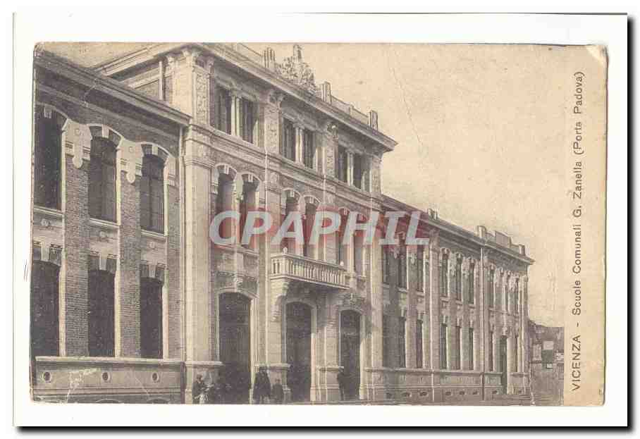 Italie italia Vicenza CPA Scuole Comunali G Zanella (porta Padova)