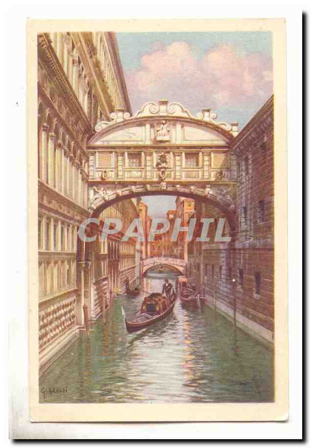Italie Italia Venezia CPA Ponte del Sospiri