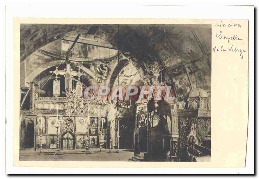 Italie Italia Lindo CPA L'interno della chiesa della Madonna