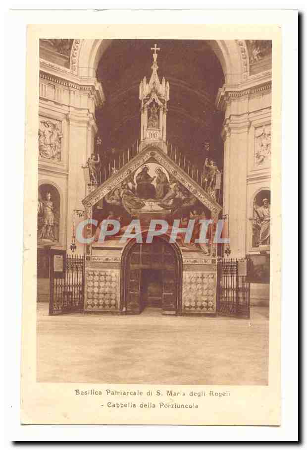 Italie Italia Basilica patriarcale di S MAria degli Angeli CPA Cappella della Porziuncola