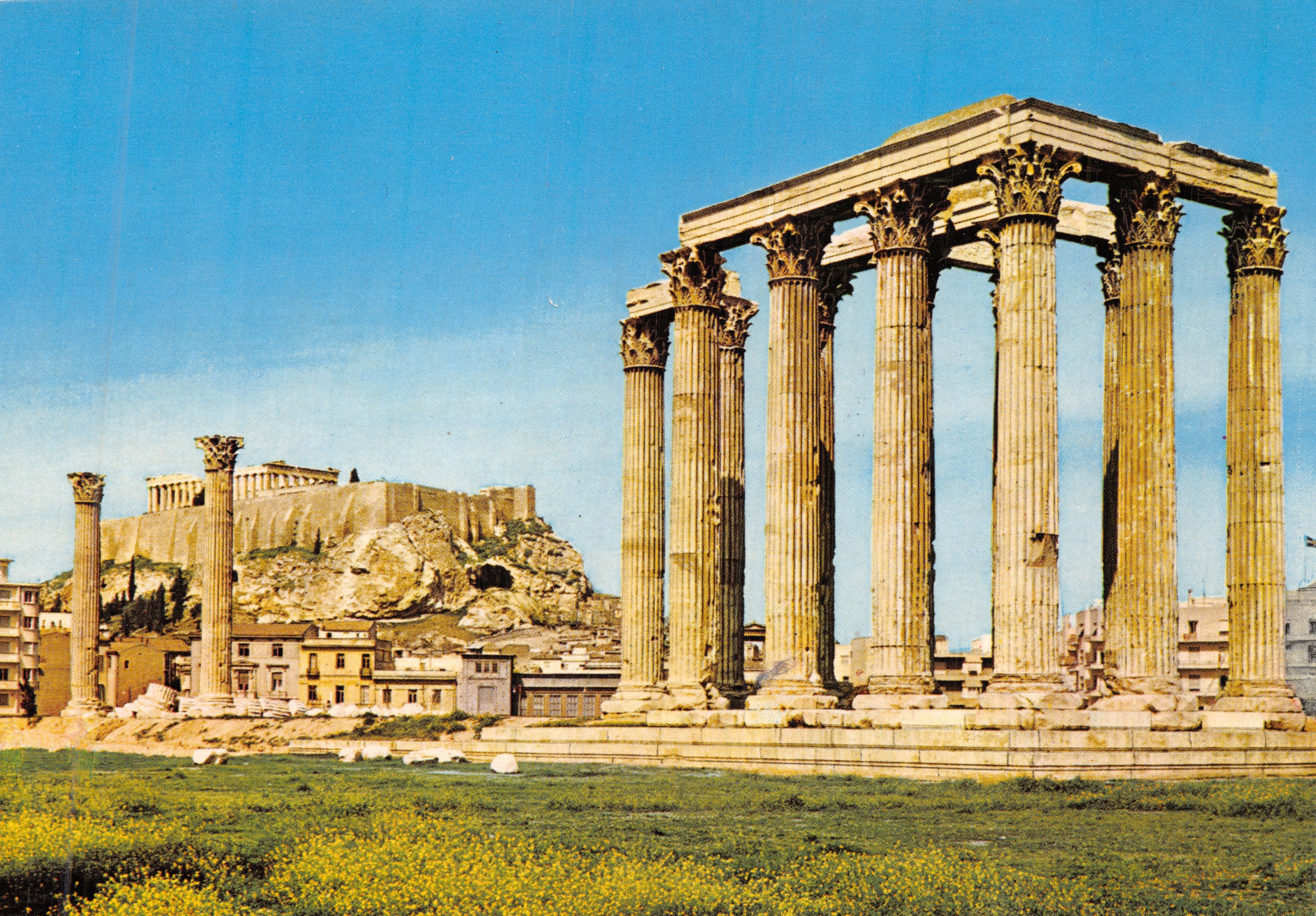 Athene — Tempel van Jupiter Olympisch (Tempel van Hadrianus) — Krüger 985/10