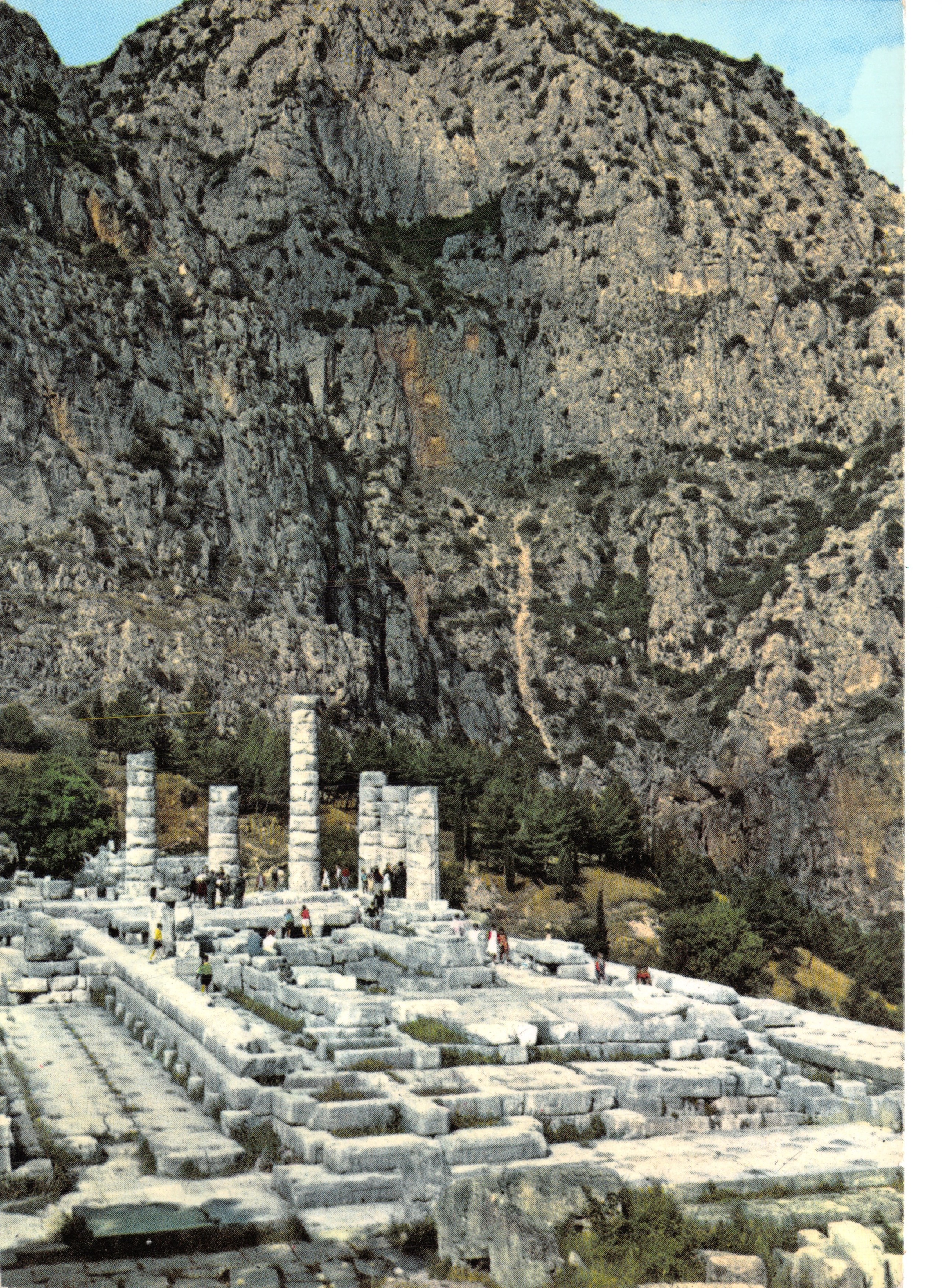 Delfi — Tempio di Apollo — DELTA, serie 55-6