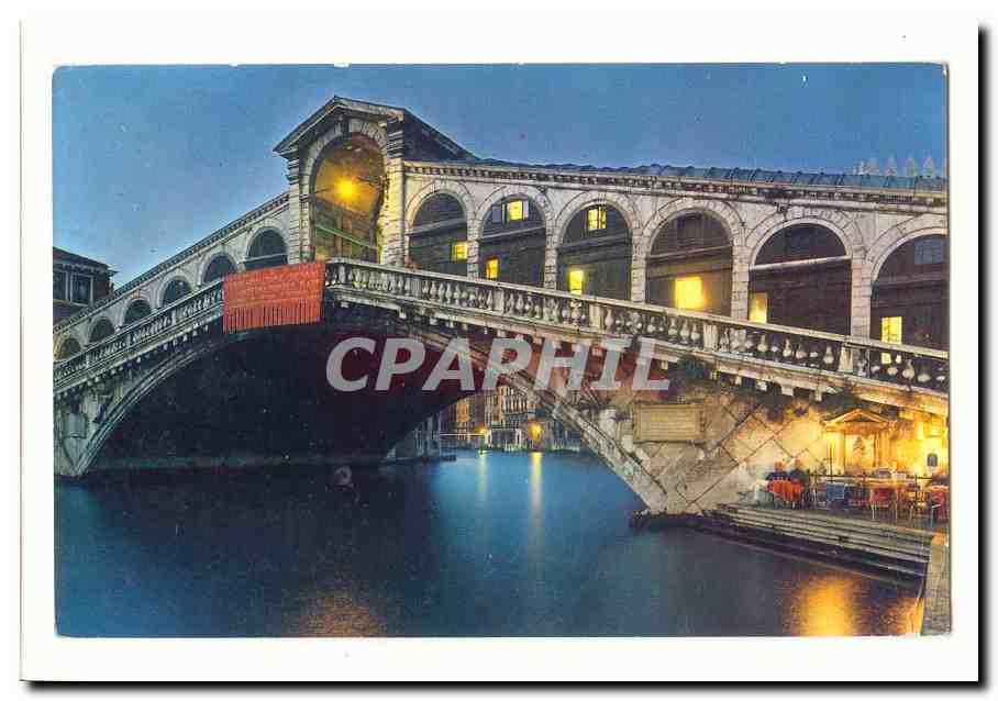 italie italia Venezia CPM Ponte di Rialto