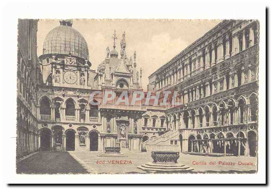 italie italia Venezia CPA Cortila del Palazzo Ducale