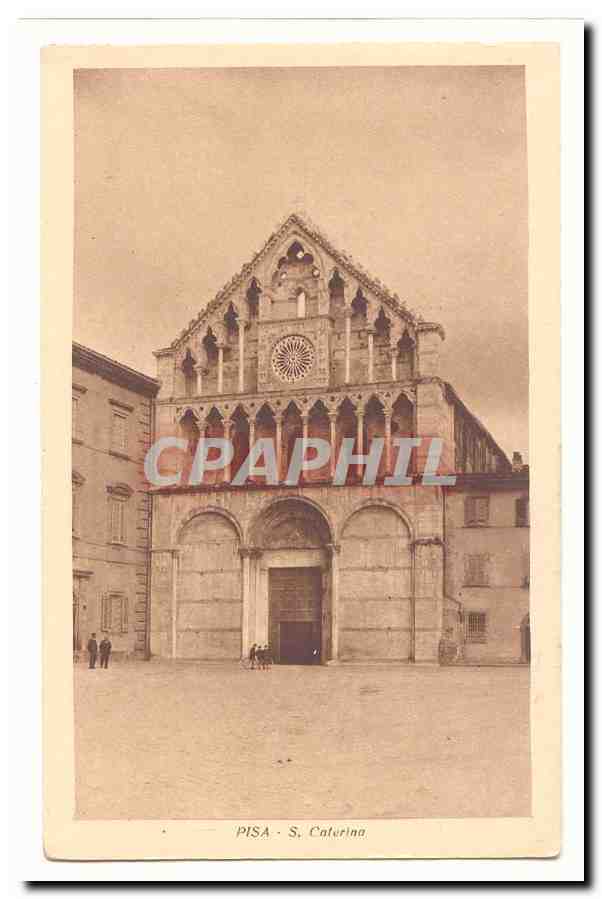 italie Italia CPA Pisa CPA S Caterina