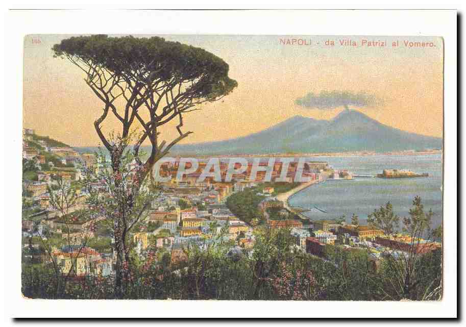 italie italia Napoli CPA Da villa Patrizi al vomero