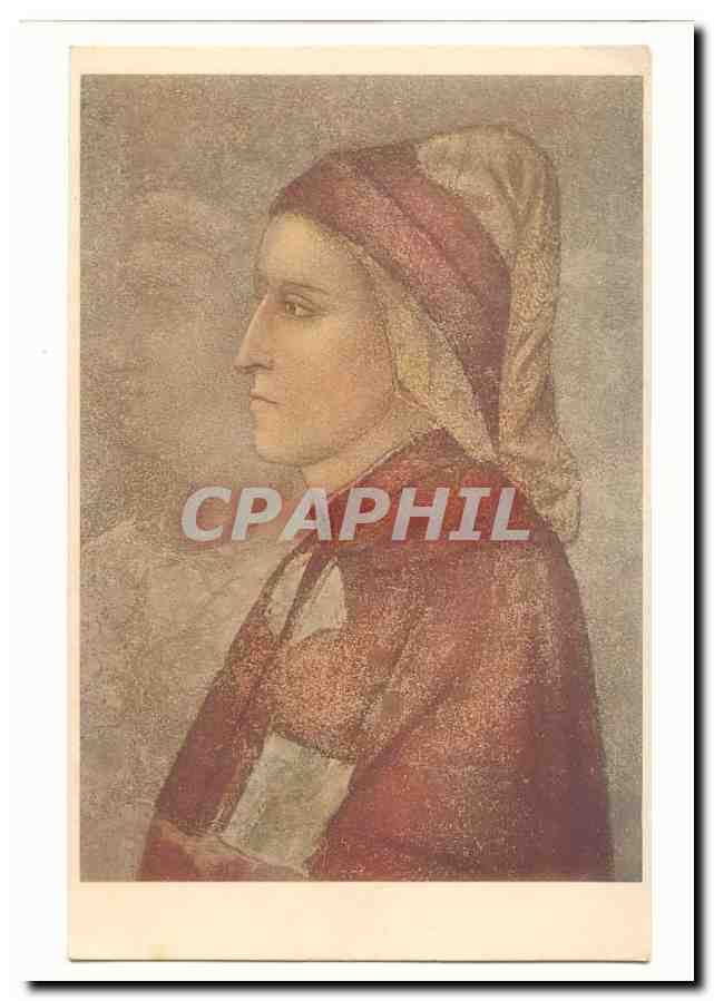 italie italia Firenze CPA Dante Aligheri Giotto Museo Civico