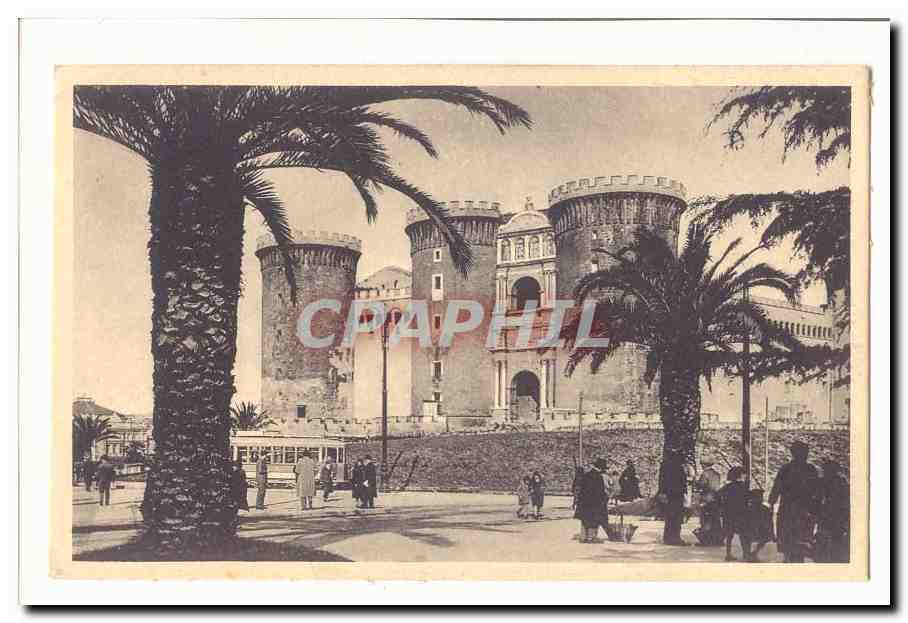 italie italia Napoli CPA Maschio Angioino