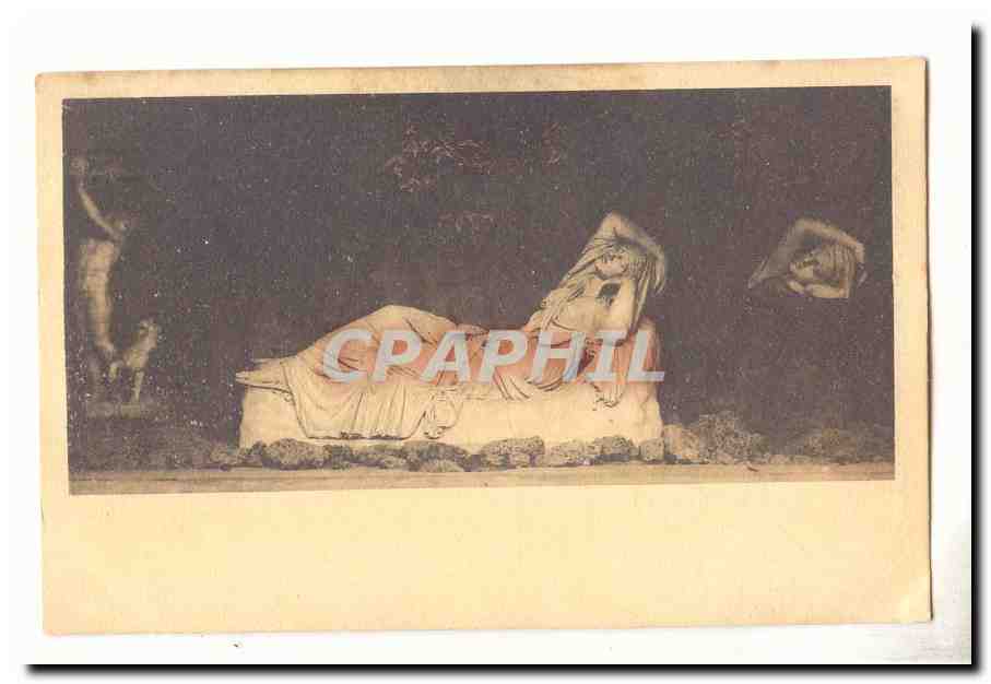 italie italia Firenze CPA R Museo archeologicao Arianna dormente