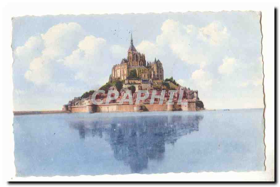 Mont Saint-Michel — vue panoramique — éditeur non identifié