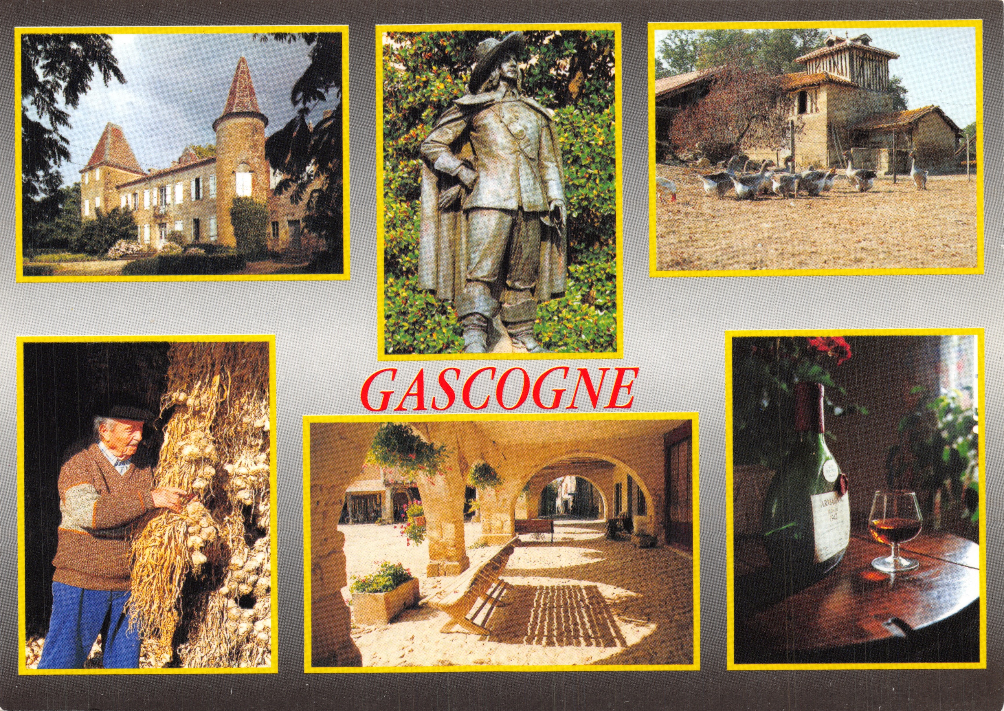 Gascogne — collage de paysages et traditions — éditeur AS de Cœur