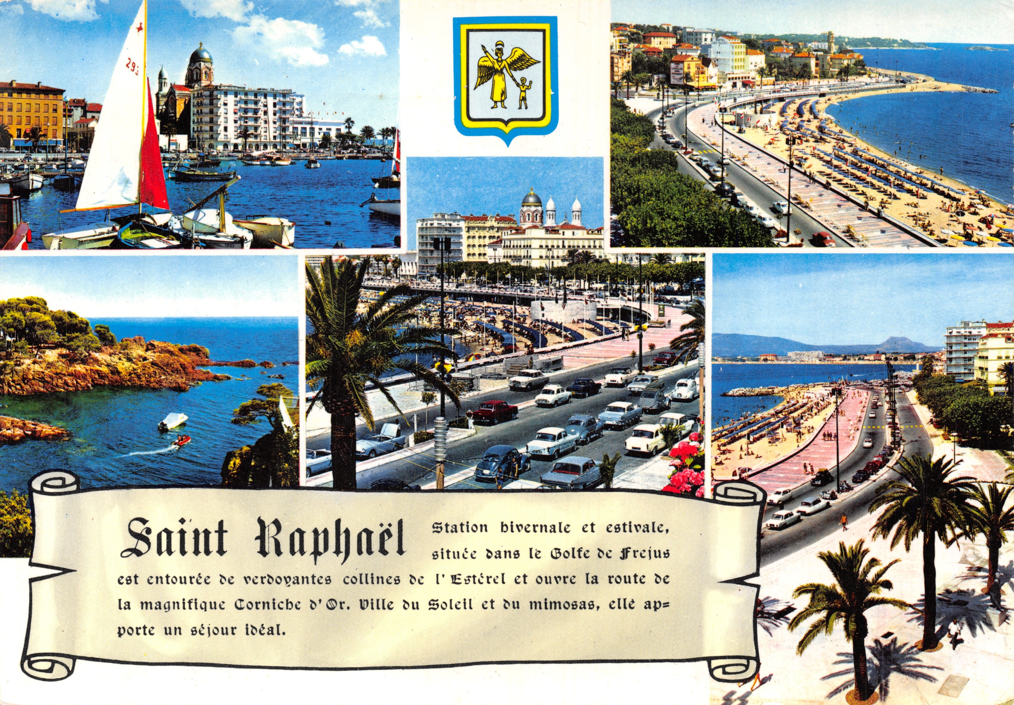 Saint Raphael — Station hivernale et estivale, située dans le Golfe de Fréjus — Les éditions 404, imprimeur à Saint-Raphaël