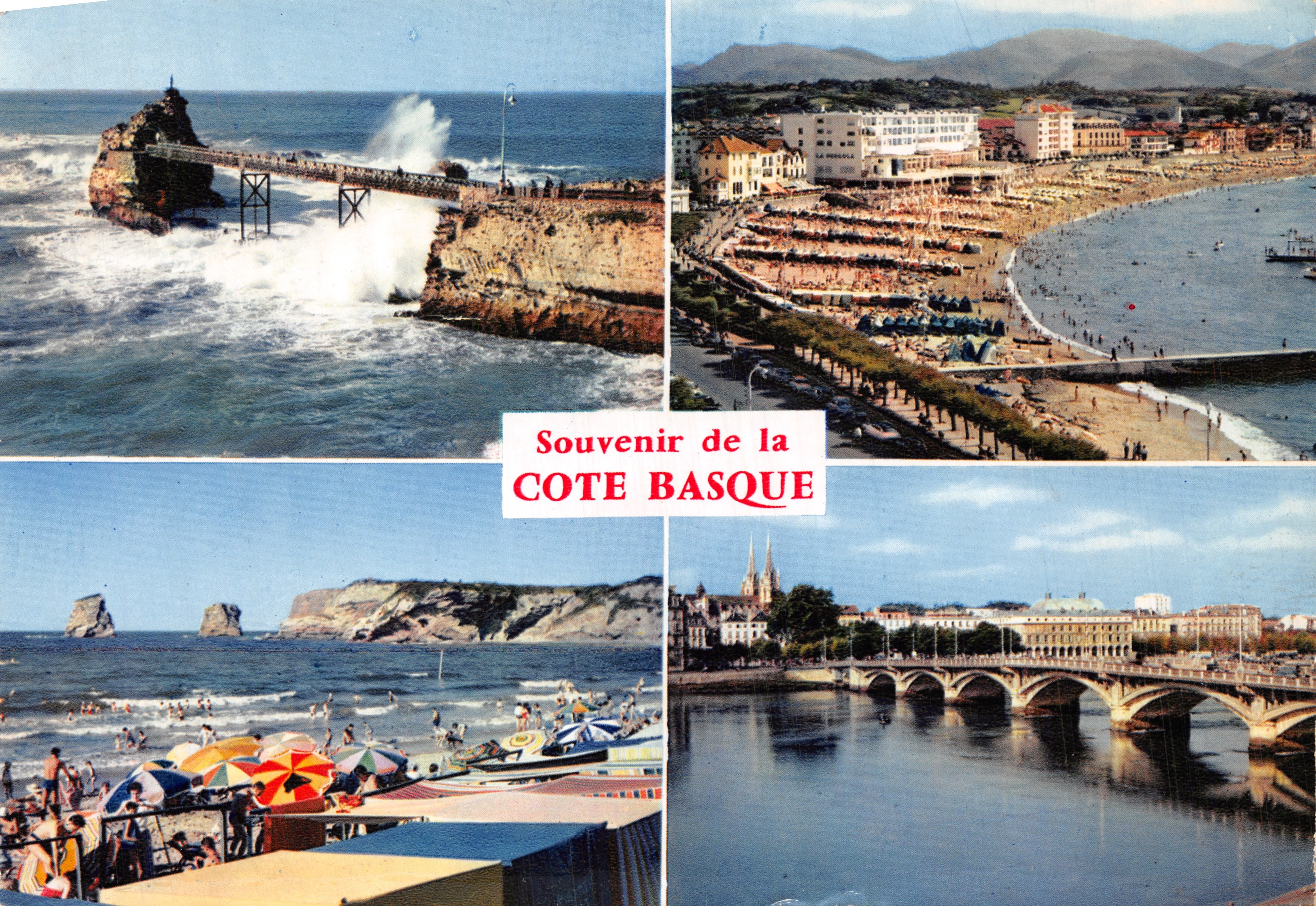 Côte Basque — Souvenir de la Côte Basque — Lumicap